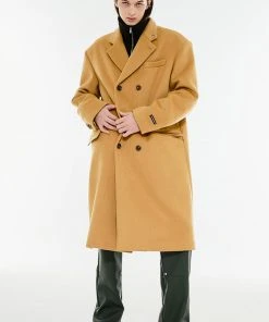 [ANOTHER YOUTH] Winter 21 Lambswool Daddy Coat - Camel Best Sellers