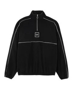 [OY] Winter 21 ZIPPER POLA FLEECE MTM-BLACK
