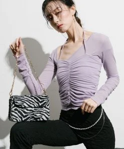 [RAYOUNG] Seasonless [RAYOUNG X BY ATELIER] NANO ROSY BAG _ ZEBRA BLACK