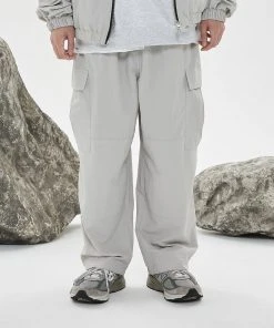 Best Sellers [HAVEOFFDUTY] FW 21 NYLON B.D.U PANTS (LIGHT-GREY)