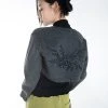 [SETUP EXE] FW 21 Raw Edge Bolero Jacket [Charcoal] Best Sellers