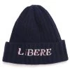 [LIBERE KOREA] Seasonless GLITCH BEANIE / NAVY