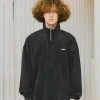 [13MONTH] FW 21 HALF ZIP PULLOVER (CHARCOAL) Best Sellers