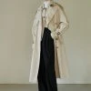 [STEP AROUND] FW 21 CLASSIC TRENCH COAT_LIGHT BEIGE