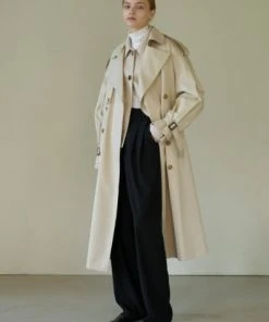 [STEP AROUND] FW 21 CLASSIC TRENCH COAT_LIGHT BEIGE