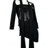 [CODE SHION] Winter 21 Draping Ribbon Dress [black] Best Sellers
