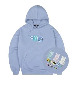 [OY] FW 21 COLLAGE ODOLLY HOODIE-PAUL BLUE Best Sellers