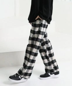 [SEARCH410] Winter 21 TWOTONE CHECK STRING PT_IVORY Best Sellers