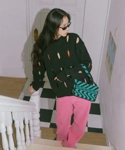 [SAYSRA] Seasonless HAND MADE WAVE BAG [BLACK] Best Sellers