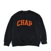 [CHAPCHAP] FW 21 Chap Logo Over Fit Sweatshirt(Navy) Best Sellers