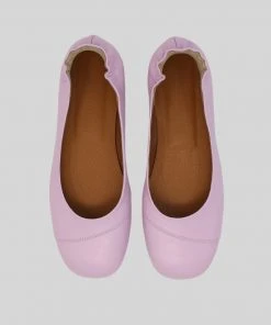 [BUTTERFLIES IN STUMMY] Seasonless Flat Shoes (pink)
