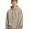 [AMES WORLDWIDE] FW 21 PALETTE LOGO HOODIE_GY Best Sellers