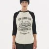 Best Sellers [LECYTO] FW 21 VARSITY RAGLAN-T_[BLACK]