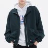 BAD IN BAD Best Sellers [BADINBAD] FW 21 FRONT BIG POCKET WINDBREAKER_GREEN