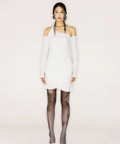 [NACHE] FW 21 WAVY FITTED DRESS