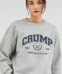 [CRUMP] Winter 21 French Bulldog Arch Logo Sweatshirt (CT0340-3)