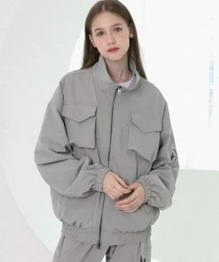 Best Sellers [SEARCH410] Winter 21 VOLUME POCKET JUMPER_GRAY