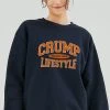 [CRUMP] Winter 21 College Logo Sweatshirt (CT0341-1)