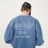 [MAINBOOTH] Seasonless 9F MNBTH Sweatshirt BLUE