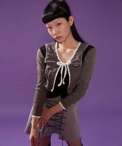 [PLASMASPHERE] FW 21 HELEN CARDIGAN(BROWN)