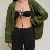 [GLOWNY] FW 21 BECKY CARDIGAN - GREEN Best Sellers