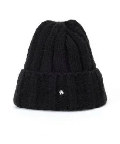 Best Sellers [HIGH SCHOOL DISCO] Seasonless Alpacaul Beanie Black