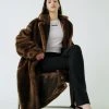 [INPREP] FW 21 BROWN FUR LONG COAT_W Best Sellers