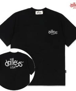 [DRILLEYS] Seasonless Basic Black T-shirt