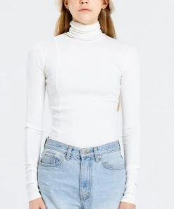 [OUTXO] Winter 21 Open Highneck Ivory Best Sellers