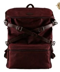 [BUILFORD] Seasonless Explorer Rucksack Burgundy