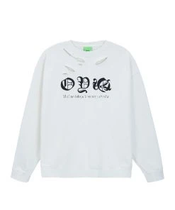 [OY] Winter 21 DESTROYED DEVIL LOGO MTM-WHITE Best Sellers