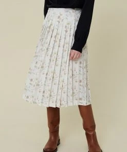 Best Sellers [GOCORI] FW 21 WRAP PLEATS SKIRT - CAT VILLAGE