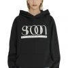 Best Sellers [SINOON] Winter 21 AUTHENTIC LOGO HOODIE-BLACK