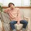 [AQOSTUDIOSPACE] FW 21 AQO X BLDN BIG BEAR KNIT PINK
