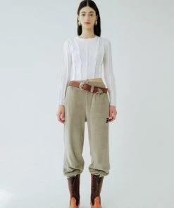 Best Sellers [INPREP] FW 21 RAW EDGE LONG SLEEVE T-SHIRT (WHITE)