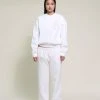 [GLOWNY] FW 21 GLOWER SWEATPANTS - WHITE