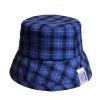 [SLEEPY SLIP] Seasonless 19CHECK BLUE/BLACK BUCKET HAT SLEEPYS SLIP
