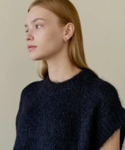 [STEP AROUND] FW 21 [ITALY] FINE ALPACA VEST_NAVY