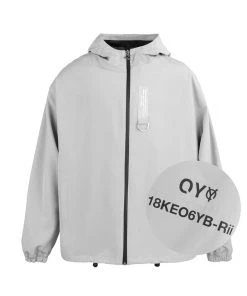 [OY] FW 21 TWIST LINE HOODIE JACKET-GREY