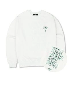 [OY] FW 21 LETTERING LOGO MTM-WHITE