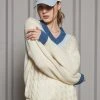 [LARTIGENT] FW 21 V-NECK KNIT(IVORY) Best Sellers