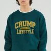 [CRUMP] Winter 21 College Logo Sweatshirt (CT0341-2)