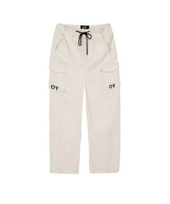 [OY] Winter 21 TWIST CARGO PANTS-IVORY Best Sellers