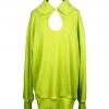 [CODE SHION] Winter 21 Over Sized High Neck Top [green] Best Sellers