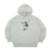 [WAKEMEUP] FW 21 Skate Print Hoodie Grey Best Sellers