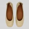[BUTTERFLIES IN STUMMY] Seasonless Flat Shoes (butter)
