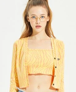 [CRANK] FW 21 ZEBRA CARDIGAN SET_OR