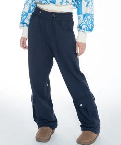 [SETUP EXE] FW 21 Side Pocket Fluff Sweatpants [Navy] (fleece Inside)