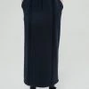 [BENSIMON] FW 21 SWEAT LONG SKIRT - NAVY