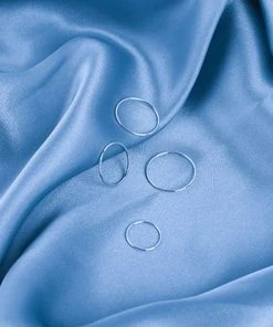 [ALMOSTBLUE] Seasonless 92.5 SILVER LAYERED THREAD RING